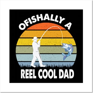 Fishing gift Dad Posters and Art